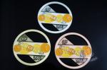 Enamel Cut Out Logo Custom Award Medals For Runners Three Plating Colors