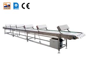 Wholesale Commercial Customized Cone Production Line Marshalling Cooling Conveyor from china suppliers