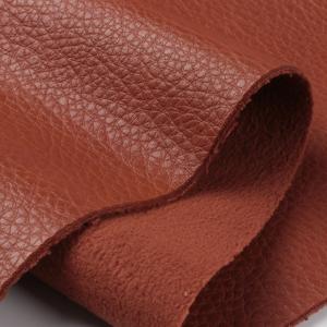 China Lychee Suede Handbag PU Leather Faux Wear Resistant 1.7mm Thickness on sale