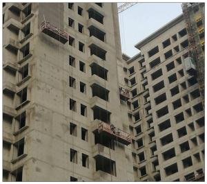 Wholesale Aluminium 6 meters 630kg ZLP630 modular suspended platform systems for building cleaning from china suppliers