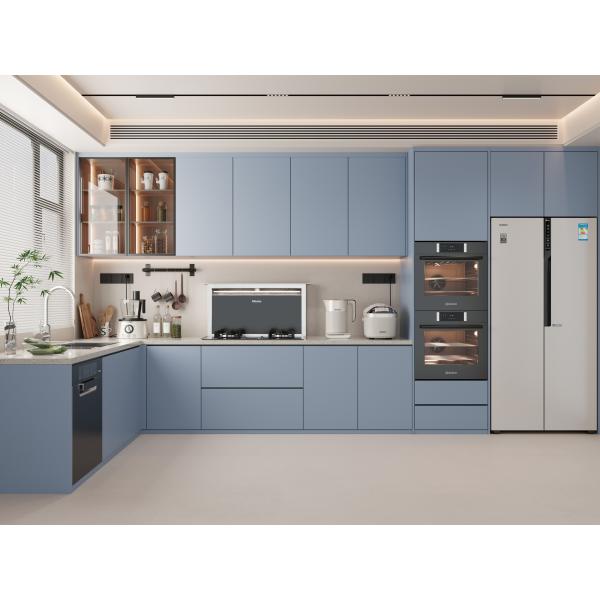 Custom Full Luxury Lacquer Double Sink Island Cabinets Kitchen Furniture Design Kitchen Cabinet Modern/kitchen Cabinet