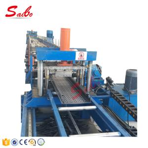 Wholesale Adjustable Metal Cable Tray Roll Forming Machine With Wire Electrode Cutting Structure from china suppliers