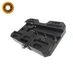 Black Side Front Back Base Plate Panel Cover Ra1.6 Custom Stainless Steel Parts