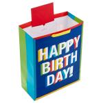 CMYK Printing Custom Printed Shopping Paper Bag With Logo for Birthday