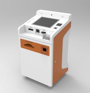 Wholesale One Year Warranty VTM ATM Kiosk Self Registration Card Dispensing In Bank Lobby from china suppliers