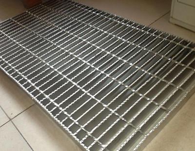 Easy Install Anodized 6063-T6hot dip galvanized steel grating Serrated Walkway