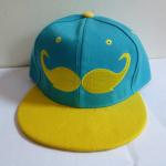 Custom Beard embroidery logo snapback cap hat,Korea hip hop hats with solid