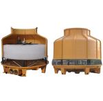Fiber FRP GRP Round Open Water Cooling Tower Circular FRP Open Cooling Tower