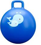 Portable PVC Childrens Bouncy Hoppers , Non Toxic Hopping Ball With Handle