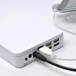 COMER shop store shelf acrylic security display stand alarm systems for tablet