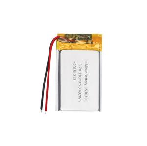 Wholesale 3.7V 110mAh LiPo Battery / Ultra Thin Rechargeable Lithium Polymer Batteries from china suppliers