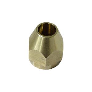 Wholesale Forged Brass Female Fitting with Short Enlarged Mouth Nut for Copper Pipe Connections from china suppliers