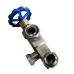 SS304 / 316 Cryogenic Globe Valve Three Way Anti Corrosion DN10 - DN250
