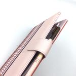 B5 PU Leather Business Pink Hardcover Notebook 4C Buckle Closure With Notepad