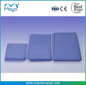 Wholesale Light Blue Absorbent / Waterproof Surgical Drape 75x90cm from china suppliers