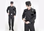 Formal Collar Security Dress Uniform Velcro Opening And Closing Chest Bag Design