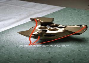 Wholesale 94mm Pdc Convave Carbide Rock Drag Bit Drilling Three Wing from china suppliers