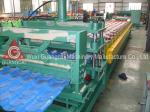 Cold Rolling Glazed Tile Roll Forming Machine / Roofing Sheet Manufacturing