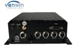 1080P H.265 4 Channel Mobile DVR 4CH GPS Car Video Recorder RJ45 Network Port