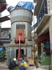 China Super Fine Vertical Dolomite Grinding Mill For Sulphur Powder Making HVM1300 HVM1500 on sale