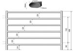 Corral Fencing Panels Gate,Security Farm Gate