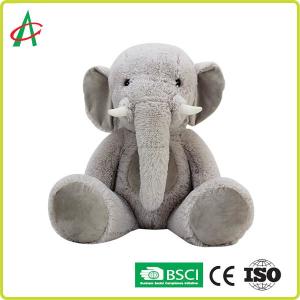 Wholesale 30cm Grey Cuddly Stuffed Elephant Plush Toy OEM Acceptable from china suppliers