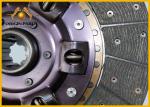 ISUZU Clutch Disc 350*10 1312406710 For FTR 6BG1 6HE1 Purple Splined Hub 5.25 KG