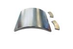Strong Sintered N52 Neodymium Magnets Arc Shape For Generator