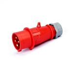 400V IP44 16A 4P Industrial Plugs & Socket , Electrical Plugs And Sockets