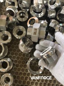 Wholesale ASTM A182 3000LBS ASME B16.11 BS3799 Forged Steel Pipe Fittings Socket Weld Half Coupling from china suppliers