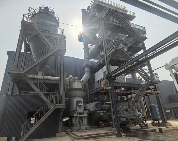 Large Capacity Gypsum Vertical Mill Heng Cheng Grinding Roller Of Gypsum
