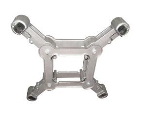 Wholesale Square Frame Power Line Spacers Silver Color Double Direction Pendulum from china suppliers