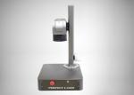 Small Volume Metal Mini Fiber Laser Marking Machine Fast Speed Tabletop 30-60khz
