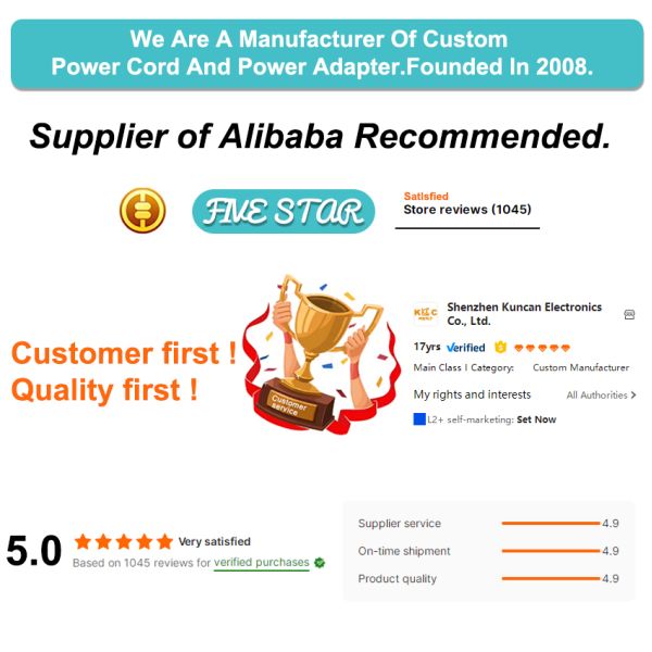 Company quality certification and five-star rating