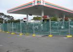 H2100mm Temporary Pedestrian Fencing , W2400mm Moveable Fence Panels