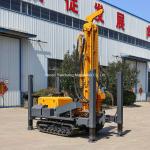 High Efficiency 200m Depth Crawler-Mounted Water Well Drilling Rig Machine
