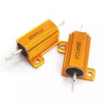RX24 5W 30 Ohm Power Golden Aluminium Housed Metal Shell Case Wire Wound