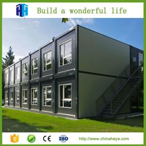 Wholesale 20ft 40ft foldable office container house prefabricated buildings from china suppliers