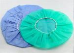 Professional Latex Free Disposable Hair Caps 10-60 GSM Round Bouffant Shape