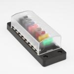 8 Way Circuit Fuse Box 257 287 Standard ATO ATC Blade Fuses Holder Block For Car