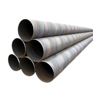 Wholesale Non-oiled DN200-DN600 Large-Diameter Spiral Welded Steel Pipe Q195 Q215 Q235 20 16Mn Carbon Pipes for Oiled or Non-oiled from china suppliers