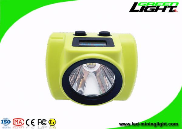 800mA Cordless Cap Lamp 18000lux 6.8Ah Panasonic Li Ion Battery OLED Screen
