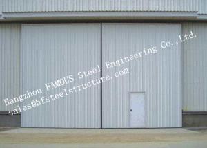 Wholesale Sectional Horizontal Industrial Sliding Doors With Access Pedestrian Door For Workshop from china suppliers