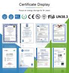 Ess Lifepo4 Lithium Ion 10kWh 20kWh Stacked High Voltage Energy Storage Battery