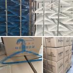 Heavy Coats Clothes Wire Hanger , Dry Cleaning Store Metal Clothes Hanger