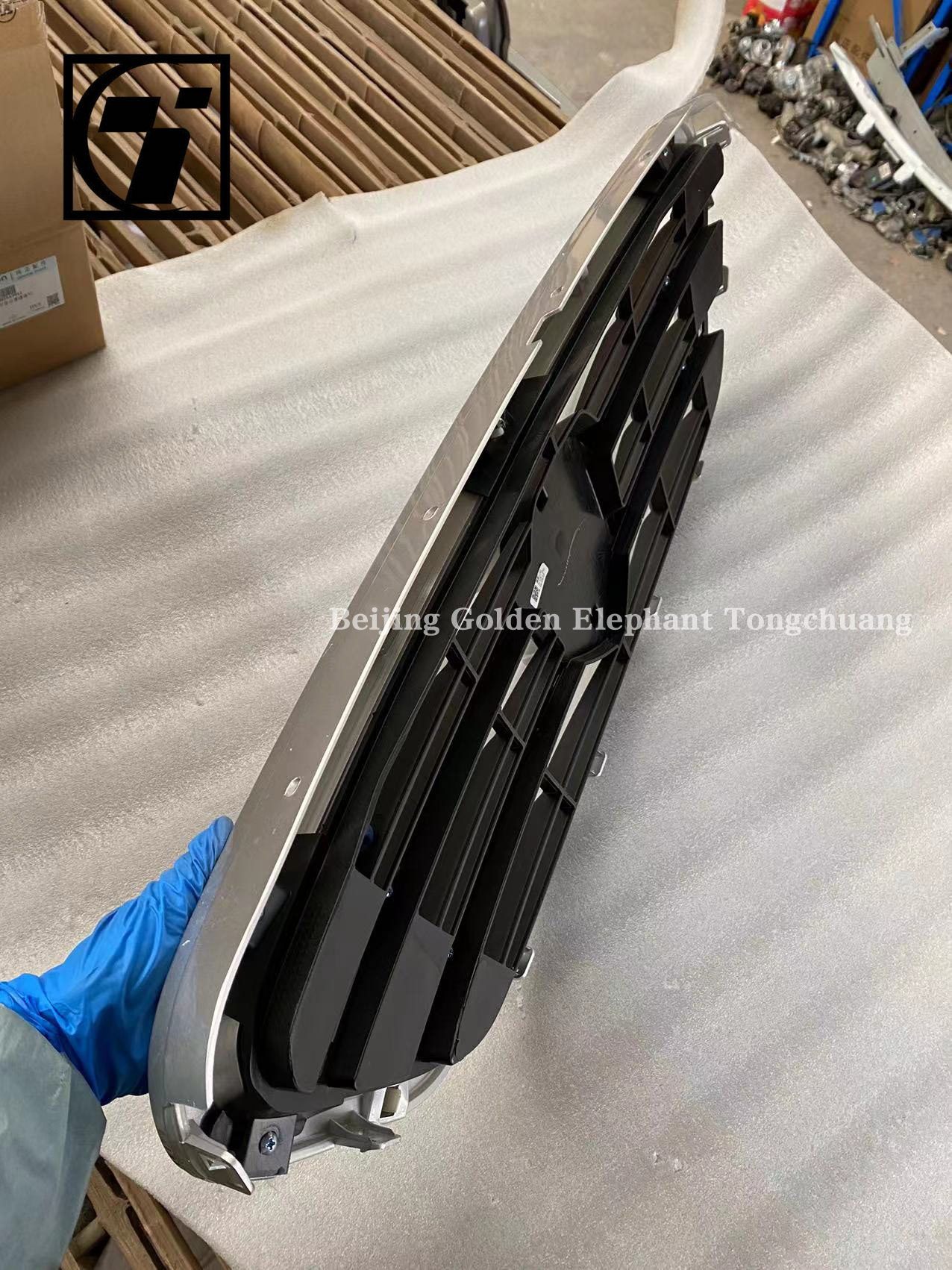OE NO. C5531010102A0 Front Bumper Decorative Strip for Porsche Gratour ix5 from Foton