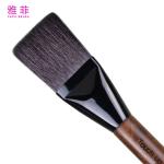 T02 Customization Animal Hair Makeup Brushes Flat Powder Brush Cosmetics Tools
