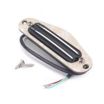 Hot Rail Mini Humbucker Pickup Ceramic Chrome Yellow Pearl Pickup Ring N5.8K/B11