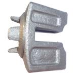 Corrosion Resistant Scaffolding Parts Casting Ringlock Ledger Head For Building