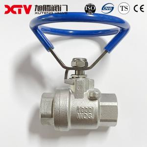 Wholesale Acid Media Manual 2PC Ball Valve with Locking Devices Tested to GB/T13927 Standard from china suppliers